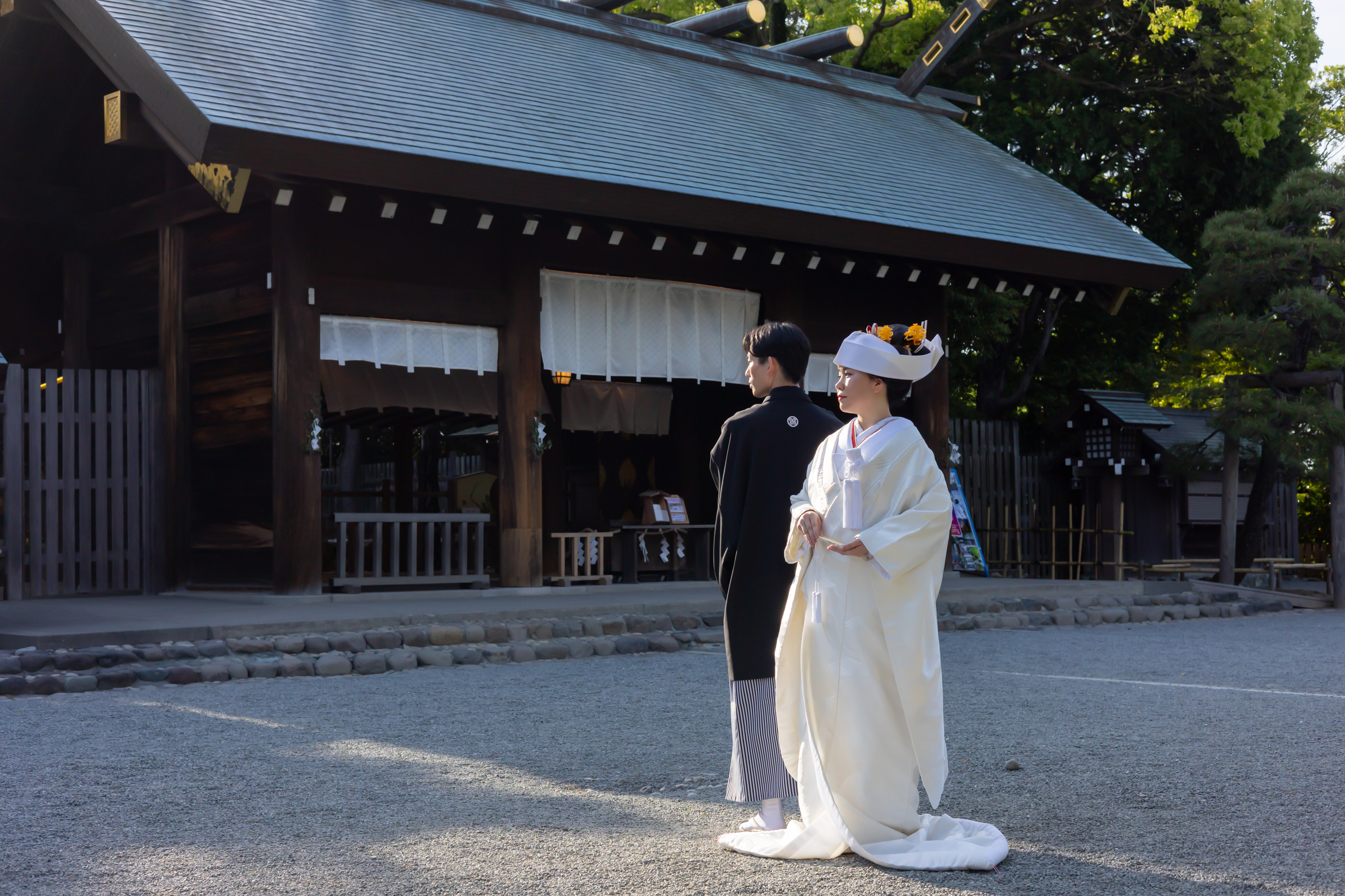 小さな結婚式横浜店～トレンドの和装婚！伊勢山皇大神宮での神前式～